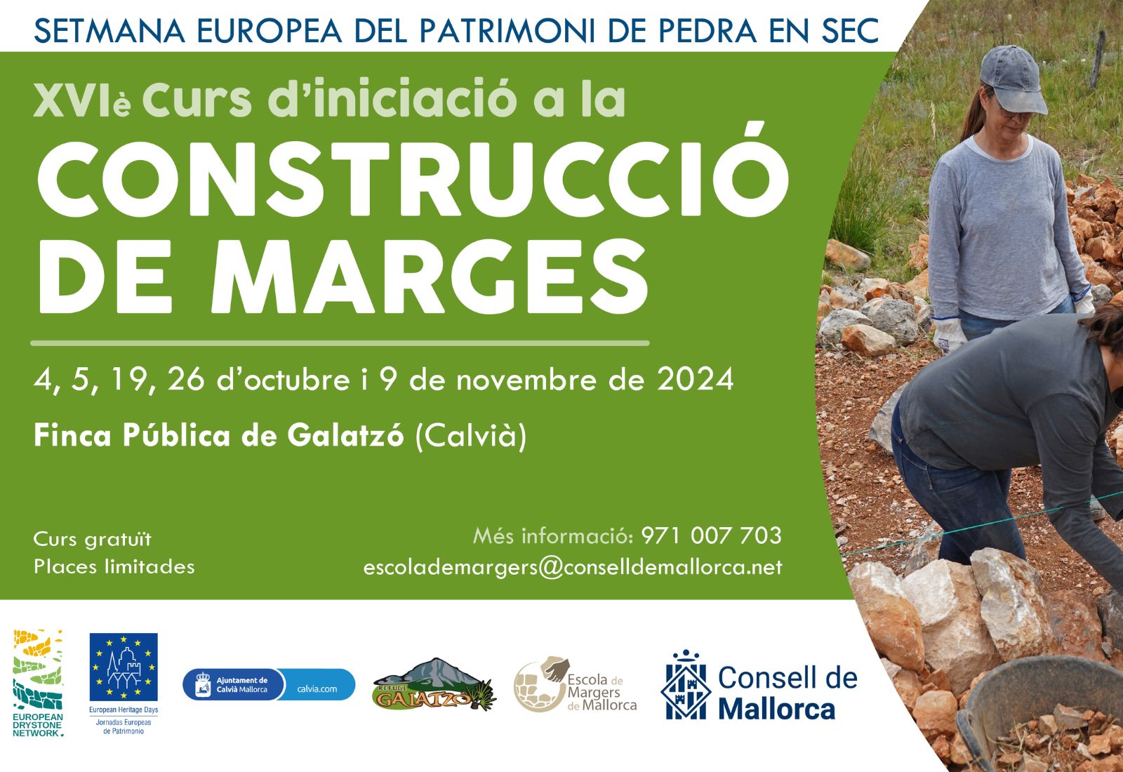 Curs d'iniciació a la construcció de marges