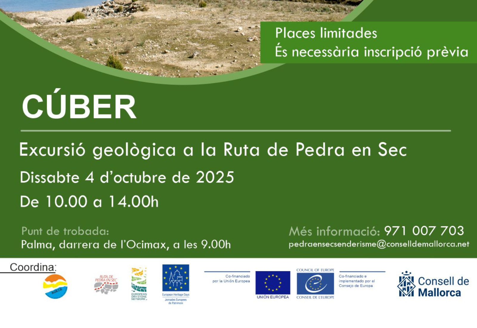 Excursió geològica per la Ruta de Pedra en Sec