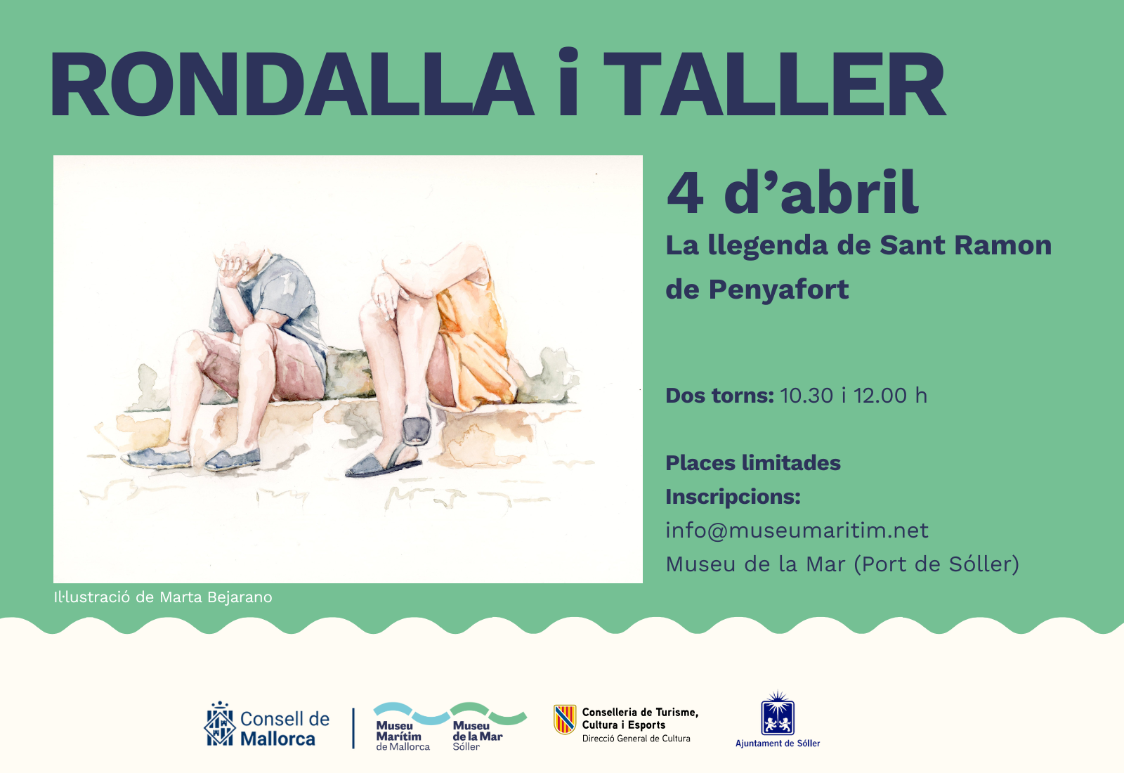 Rondalla i taller: La llegenda de Sant Ramon de Penyafort