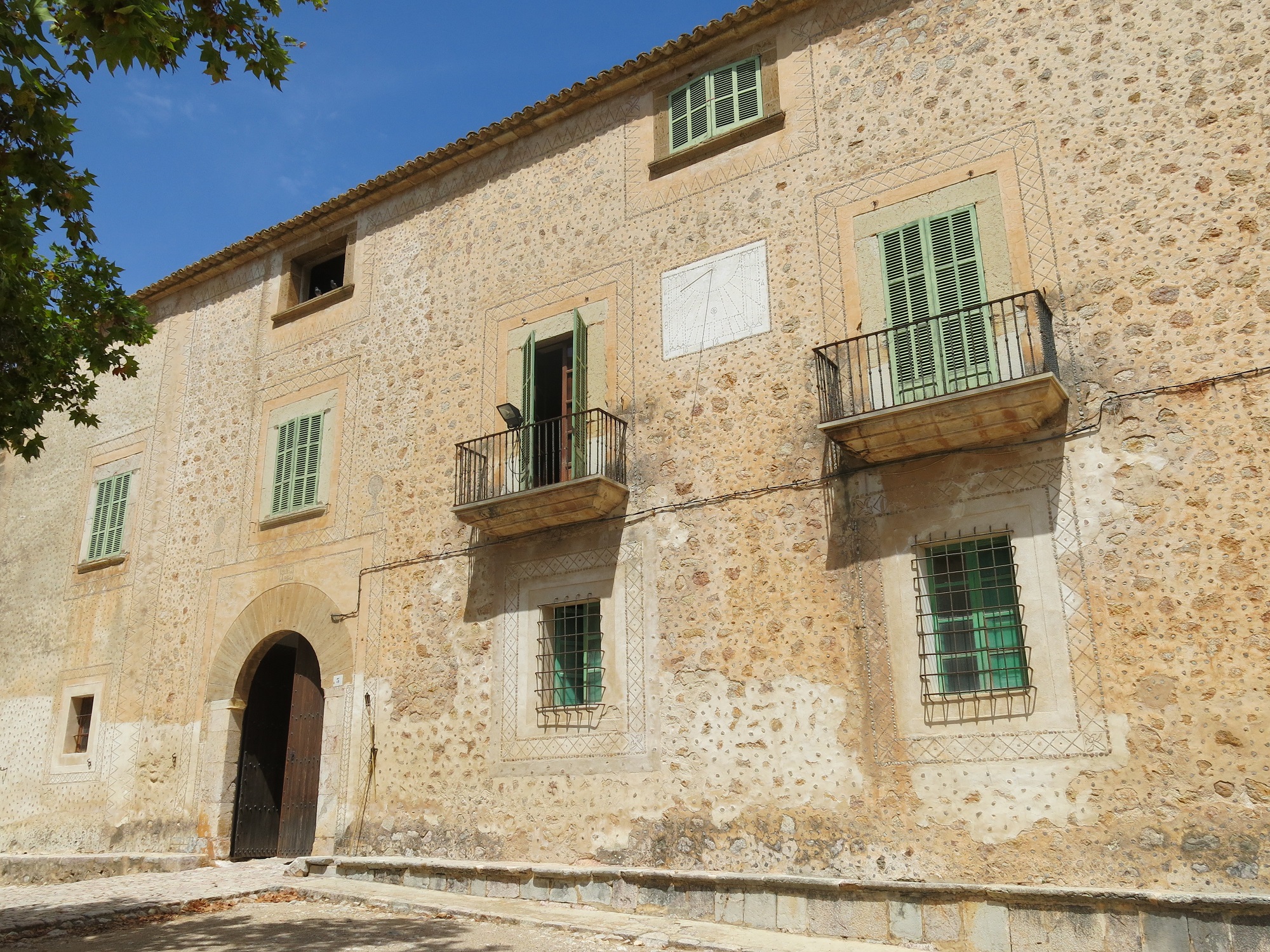 Casa principal de la possessió de Galatzó.