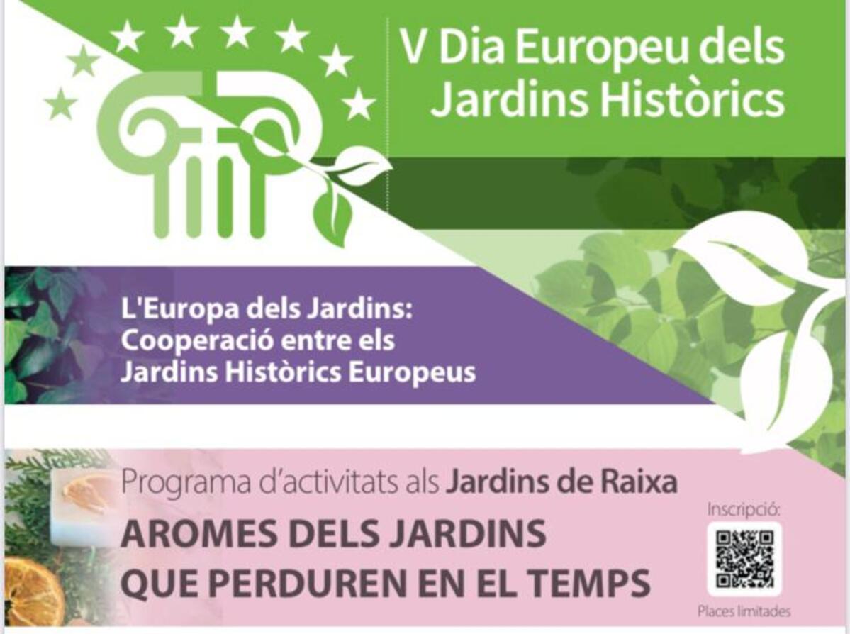 Celebració del V Dia Europeu dels Jardins Històrics a Raixa.