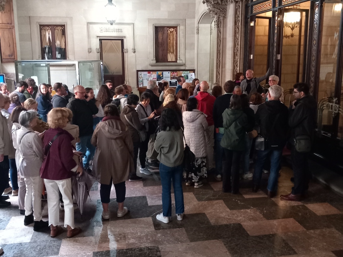 El Palau del Consell abrió sus puertas por el Open House Palma.