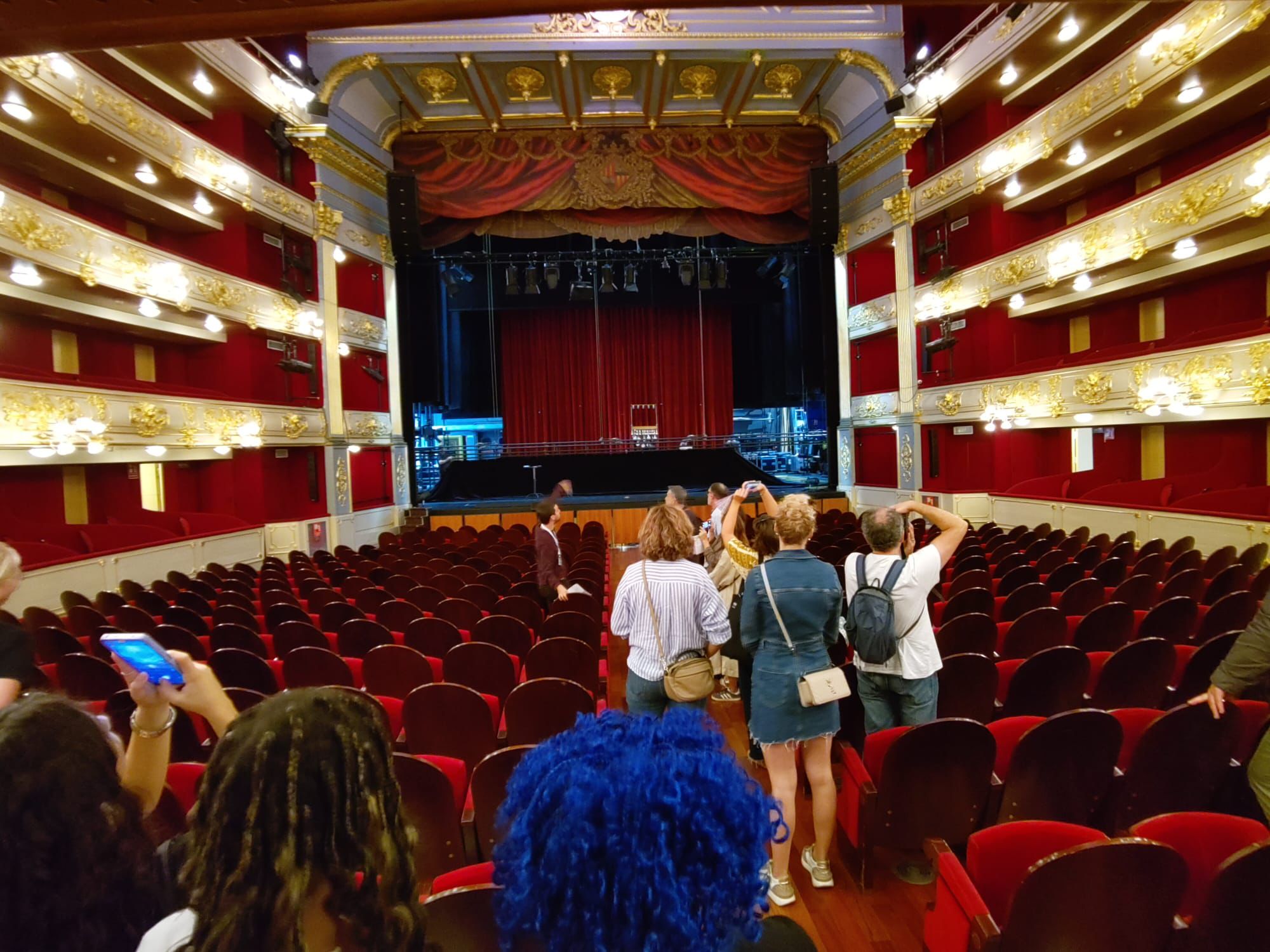 El Teatro Principal de Palma abrió sus puertas por el Open House Palma.