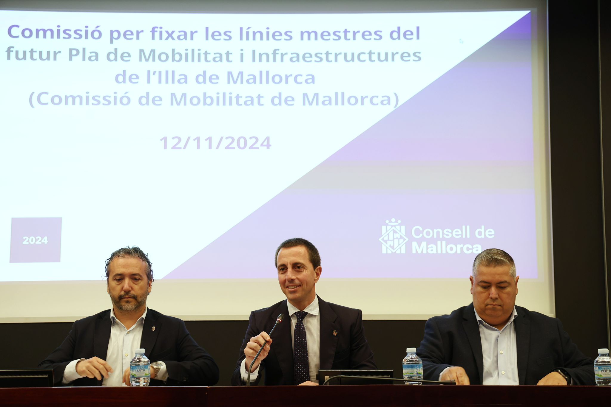 Reunión de la Comisión de Movilidad de Mallorca.