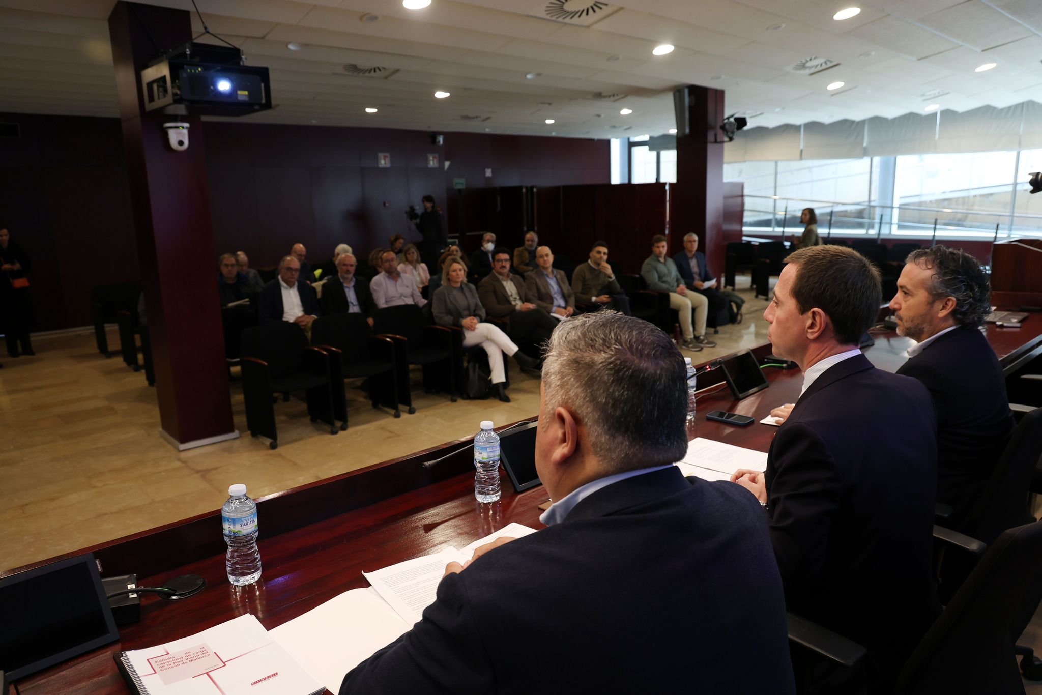 Reunión de la Comisión de Movilidad de Mallorca.