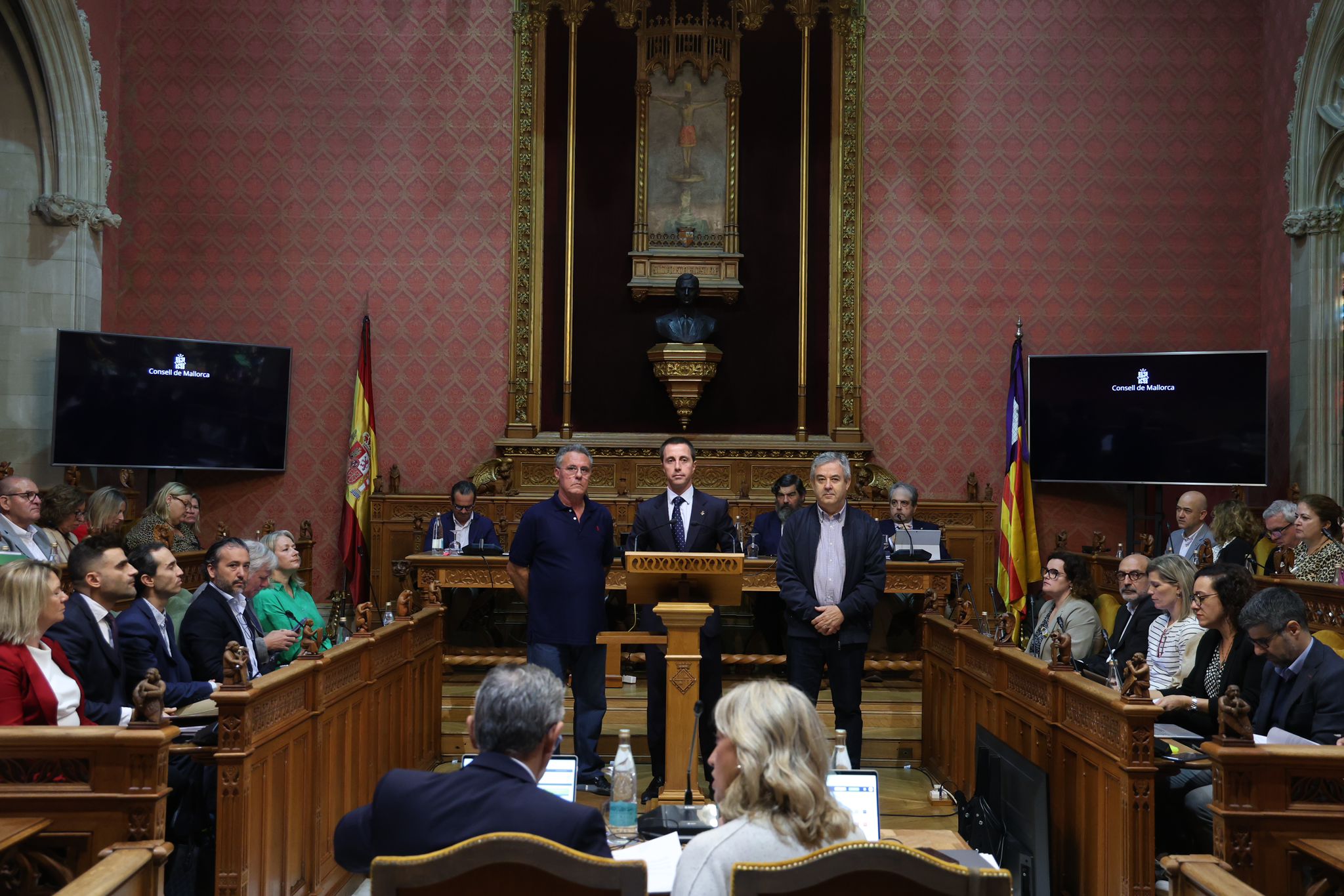 Pleno del Consell de Mallorca.