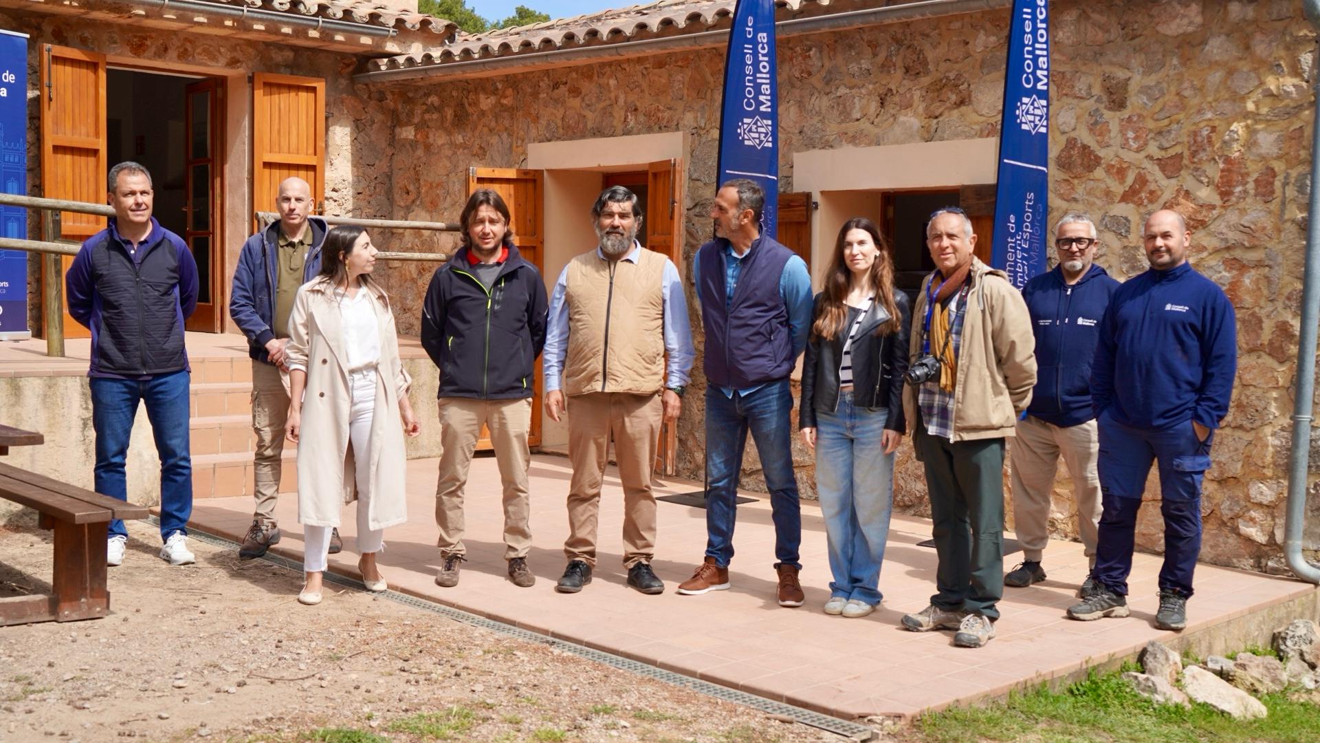Reobertura del refugi de sa Coma d'en Vidal.