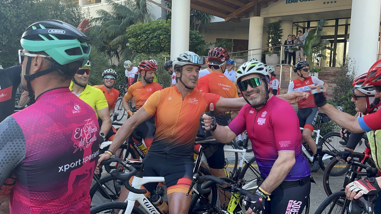 Inicio de la marcha cicloturísitca Bomberos de Mallorca 2025.