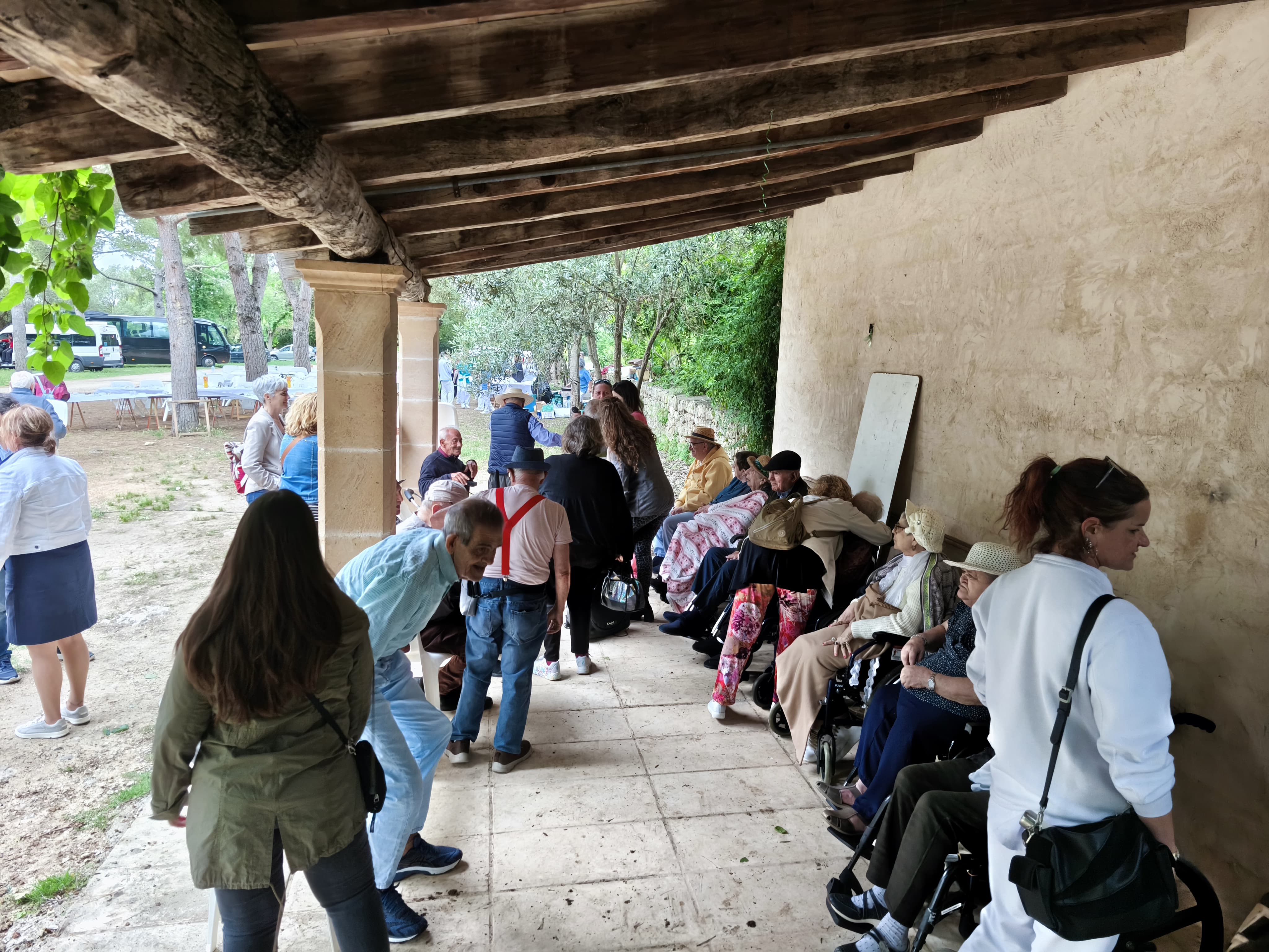 Pancaridad de la residencia de Huialfàs en el oratorio de Crestatx.