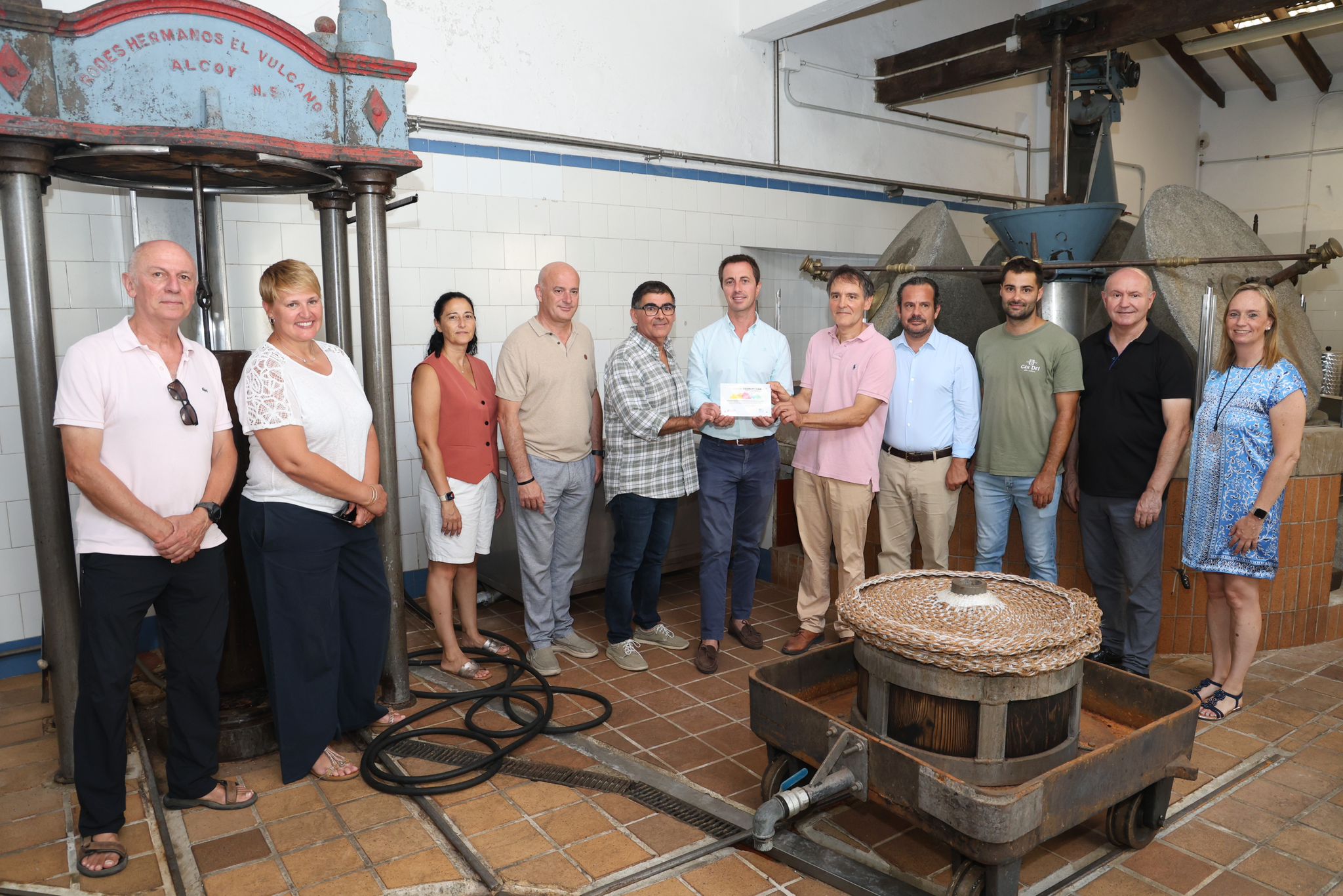 La almazara Can Det recibe el Distintivo Serra de Tramuntana en la categoría de lugar emblemático.