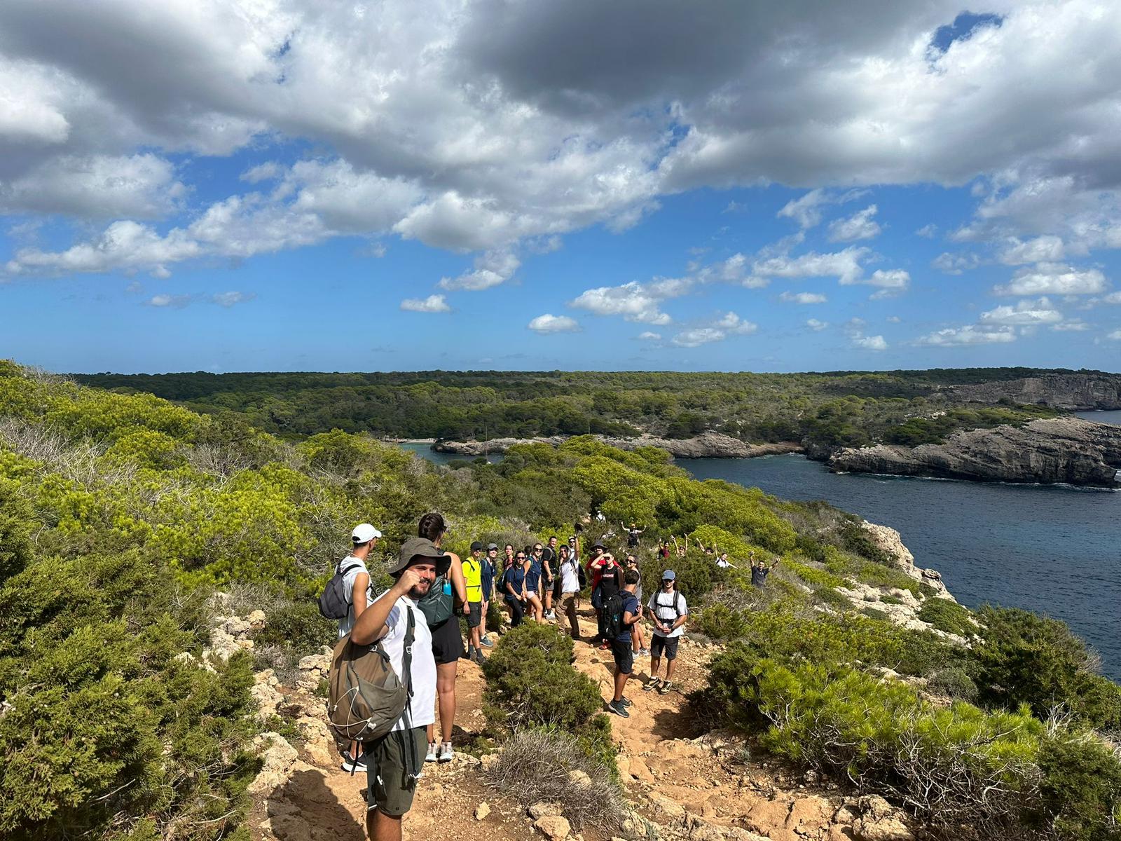 Ruta del Camí de Cavalls organitzada pel Consell de Mallorca.
