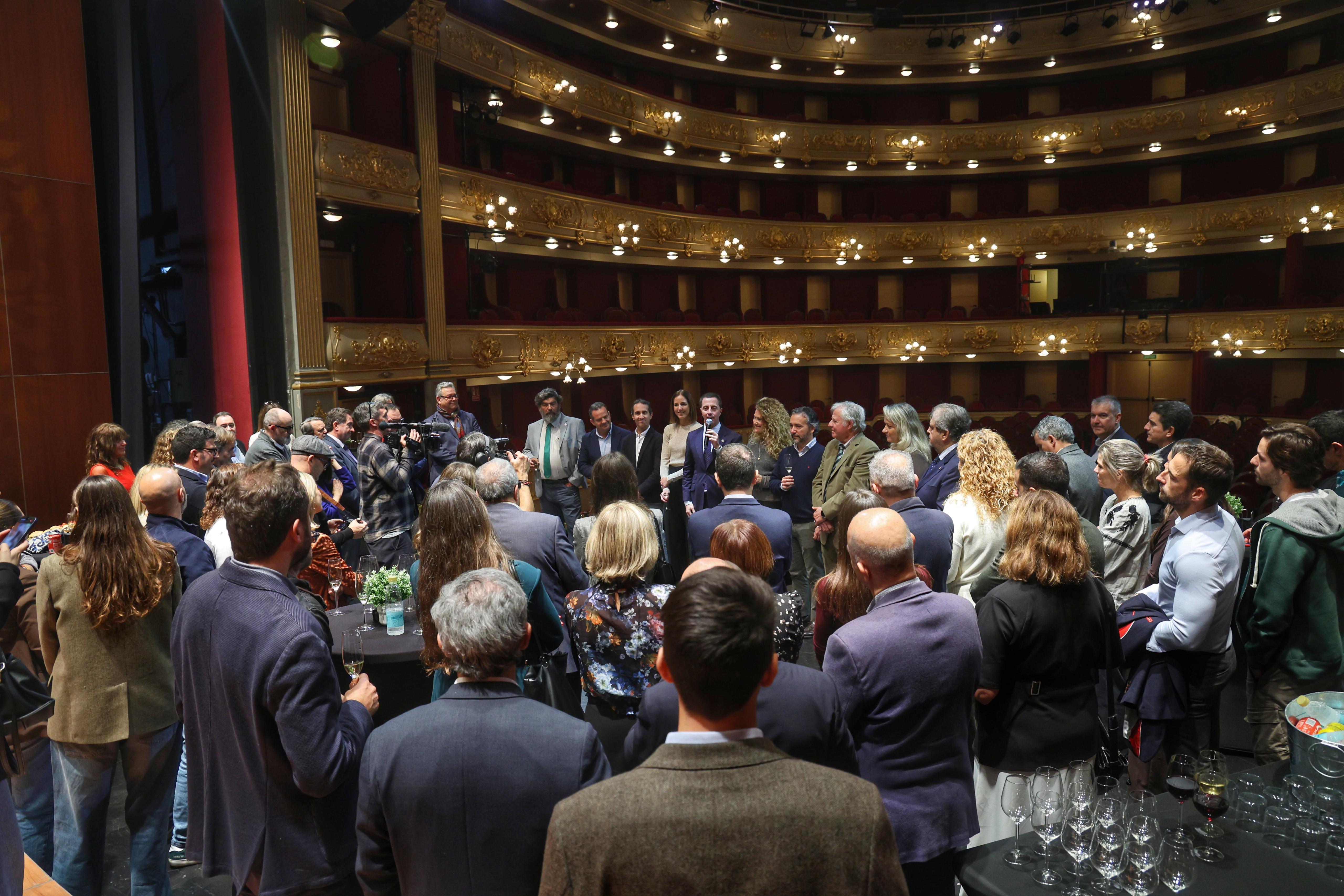 Copa de Navidad con los medios de comunicación.