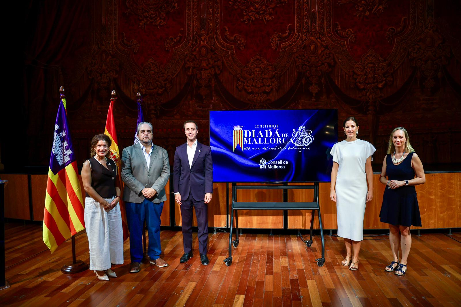 Presentación del programa de actos de la Diada de Mallorca.