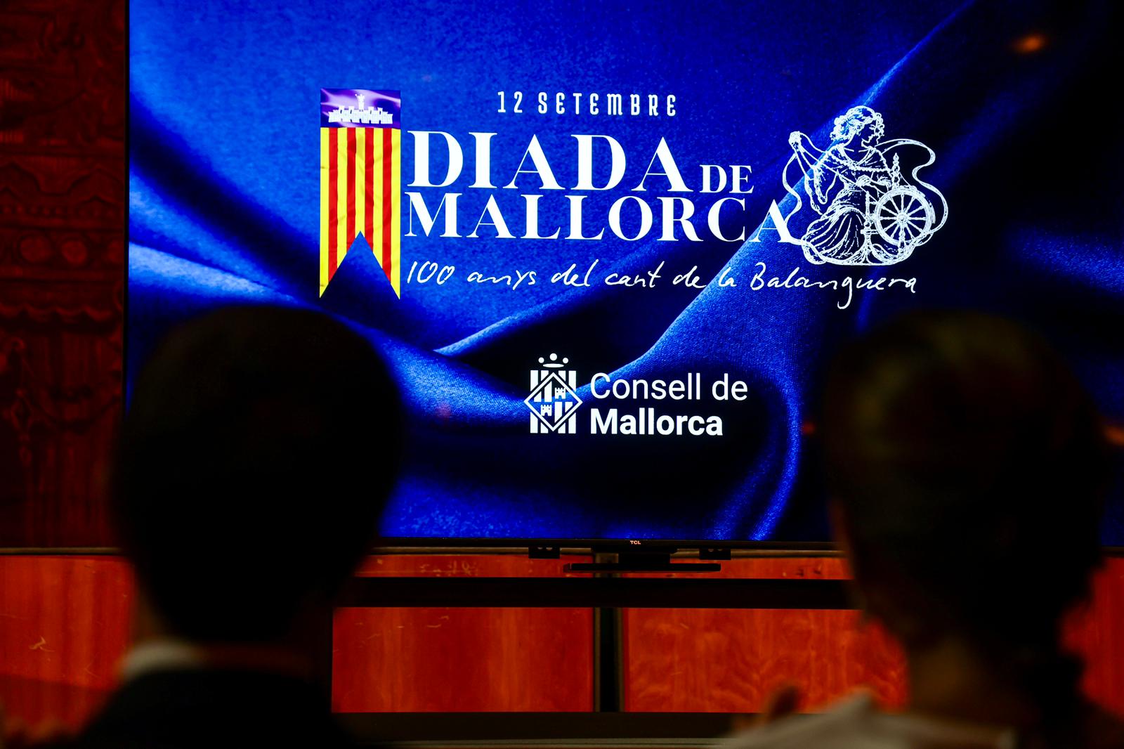 Presentación del programa de actos de la Diada de Mallorca.