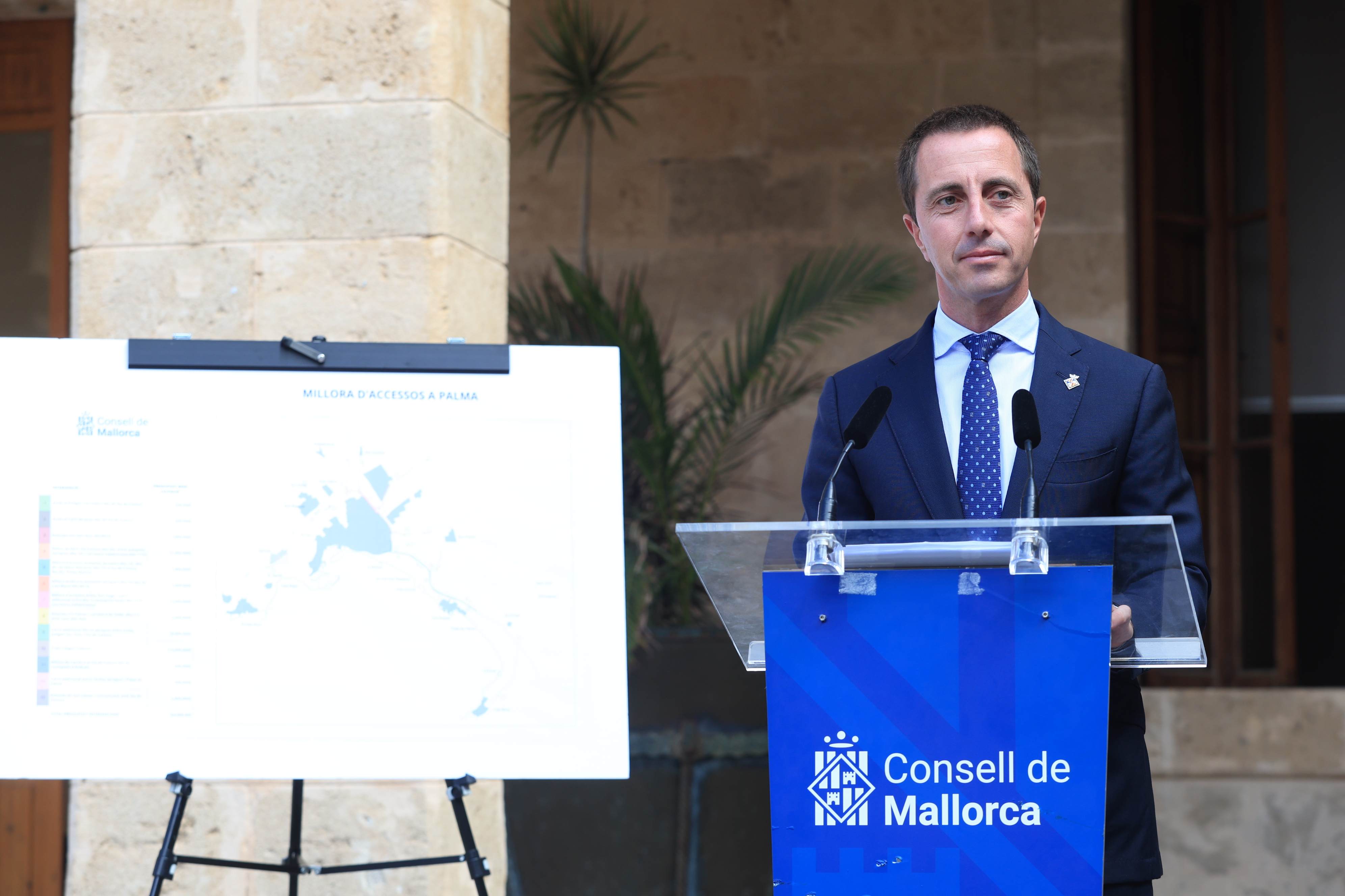 Presentación de los accesos a Palma