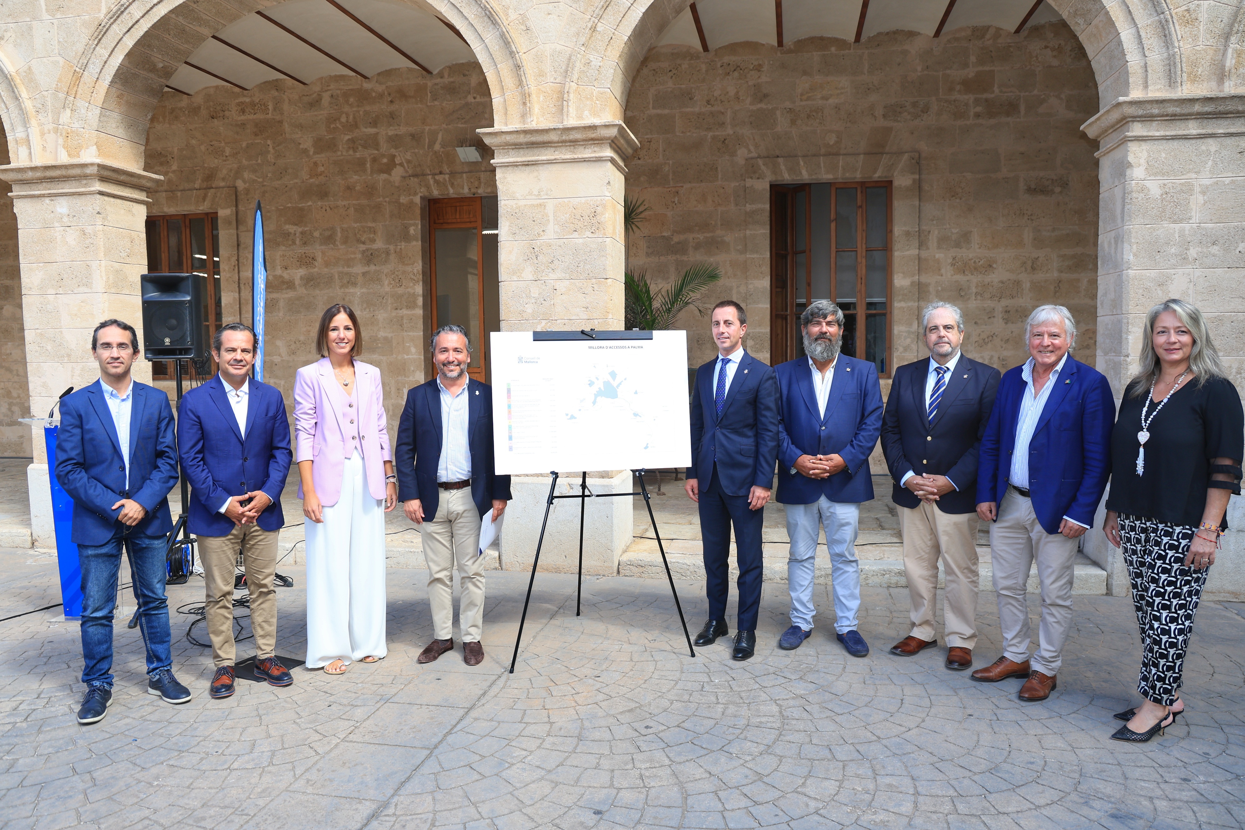 Presentación de los accesos a Palma