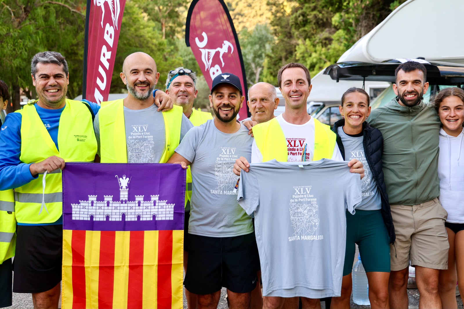 Imágenes de la llegada a  Lluc 