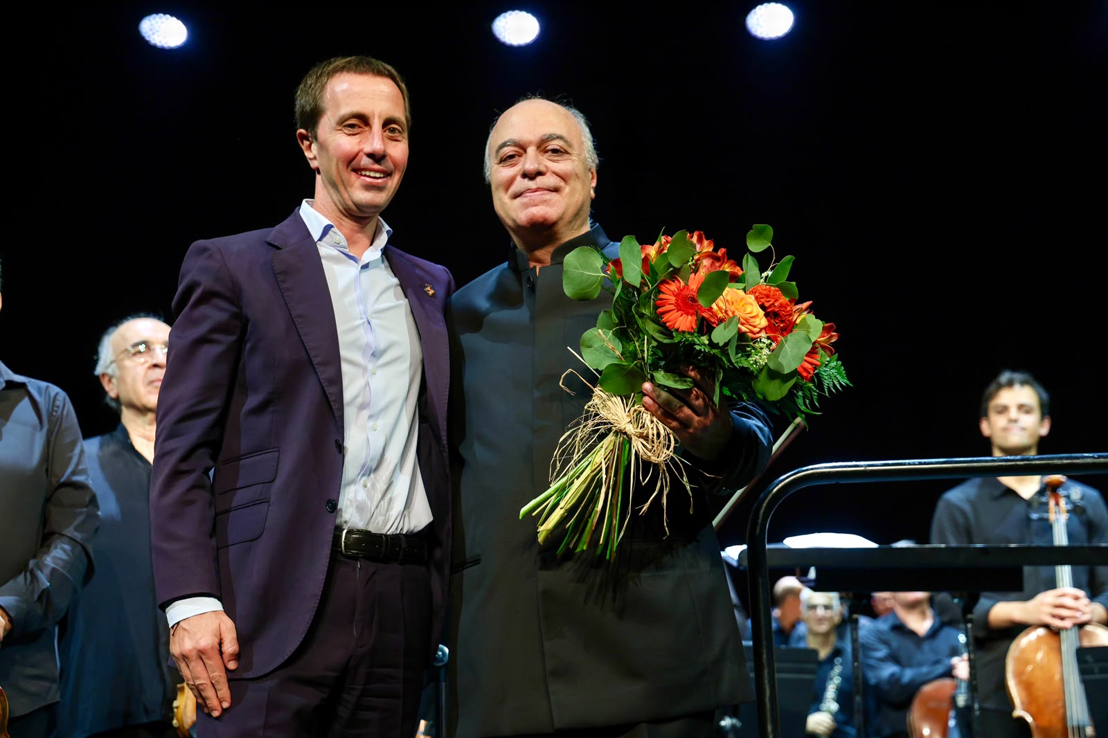 Concert de l’Orquestra Simfònica de les Illes Balears al Teatre Principal de Palma.