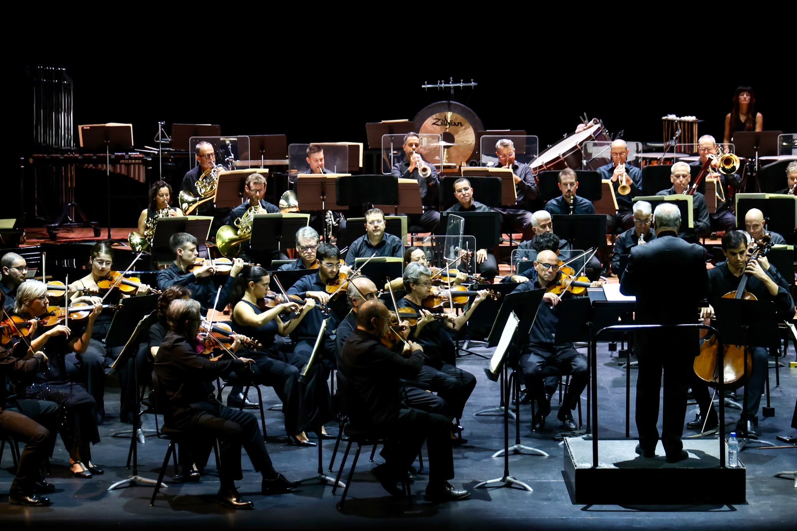 Concert de l’Orquestra Simfònica de les Illes Balears al Teatre Principal de Palma.