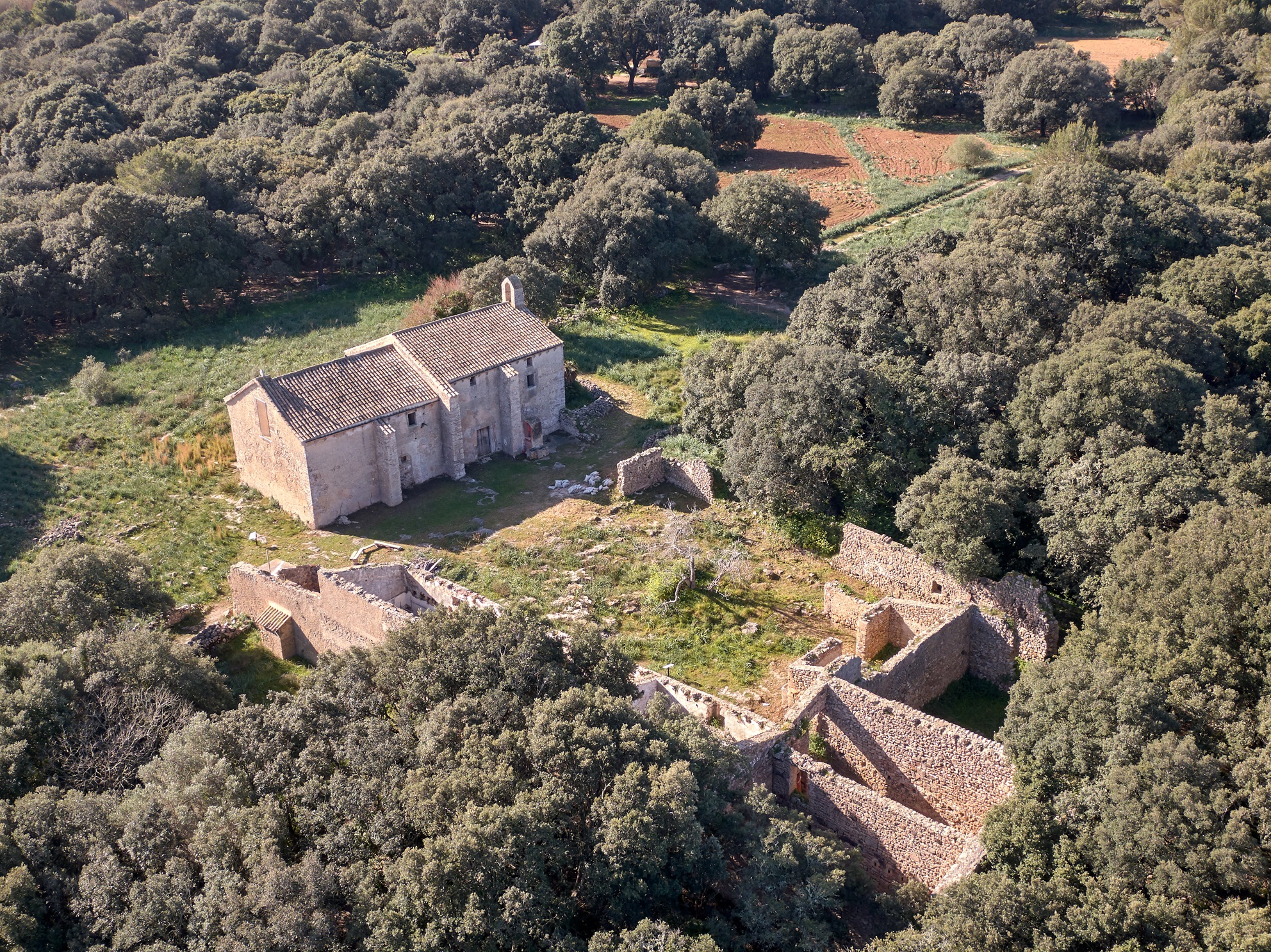 Vista aèria a l'any 2020