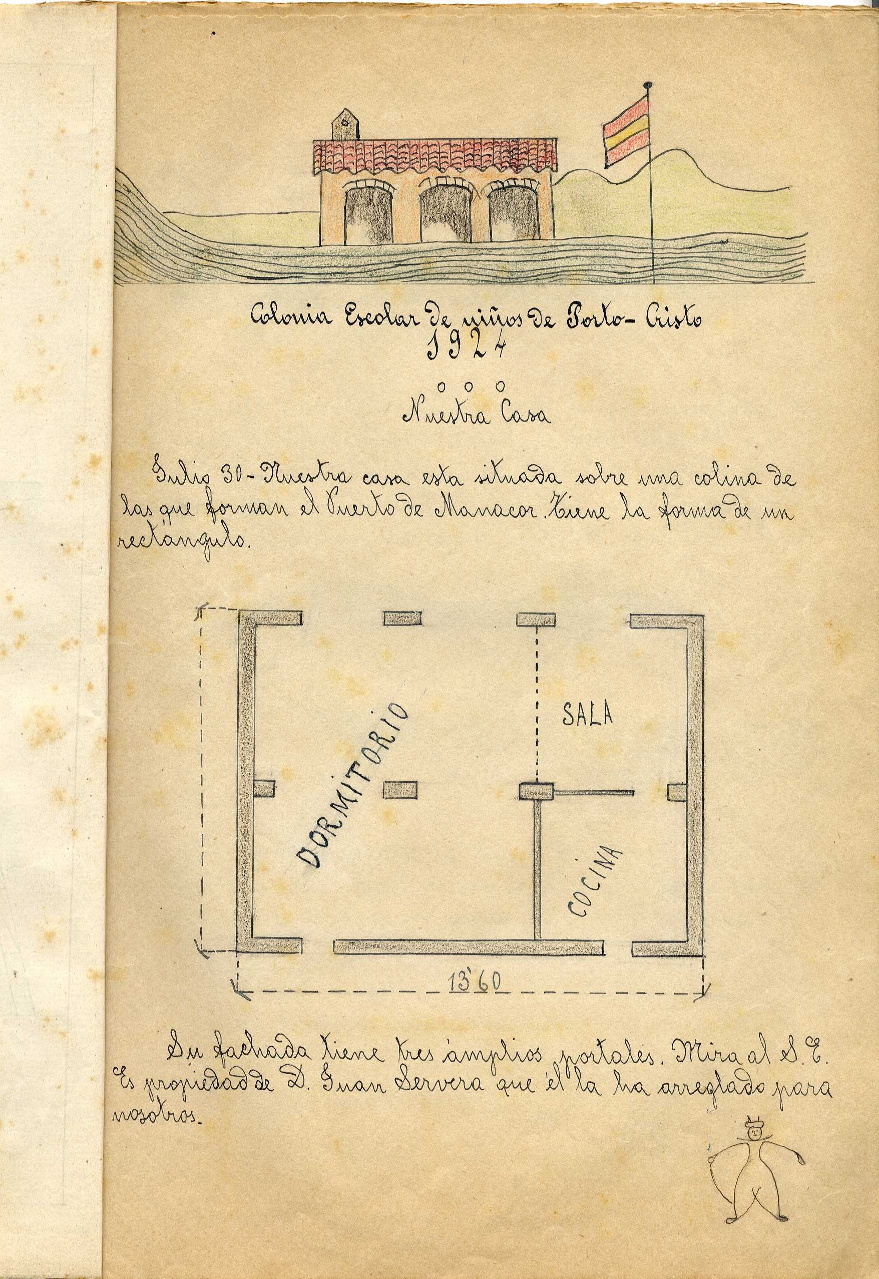 II-711/3 Memoria colonia escolar El Terreno y Portocristo (1924).