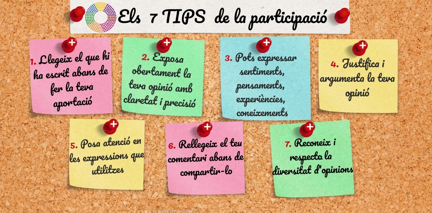 Tips de la participació