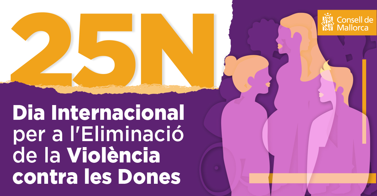 25N Respecte, igualtat i drets humans. Prou de violències cap a les dones.