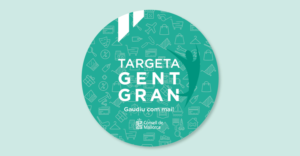 distintiu per als Establiments Amics de la Targeta Gent Gran