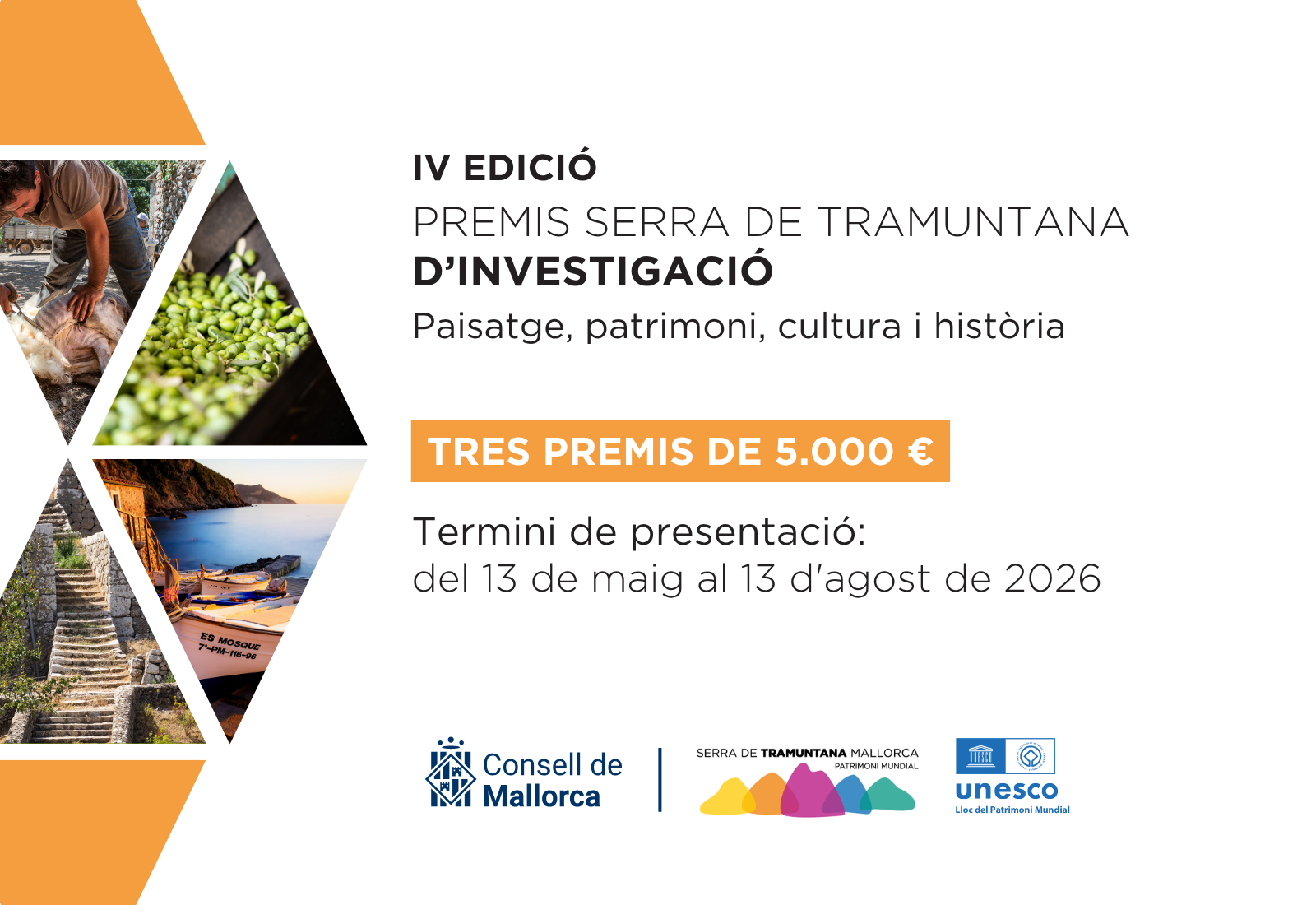 Premis Serra de Tramuntana d'investigació 2026