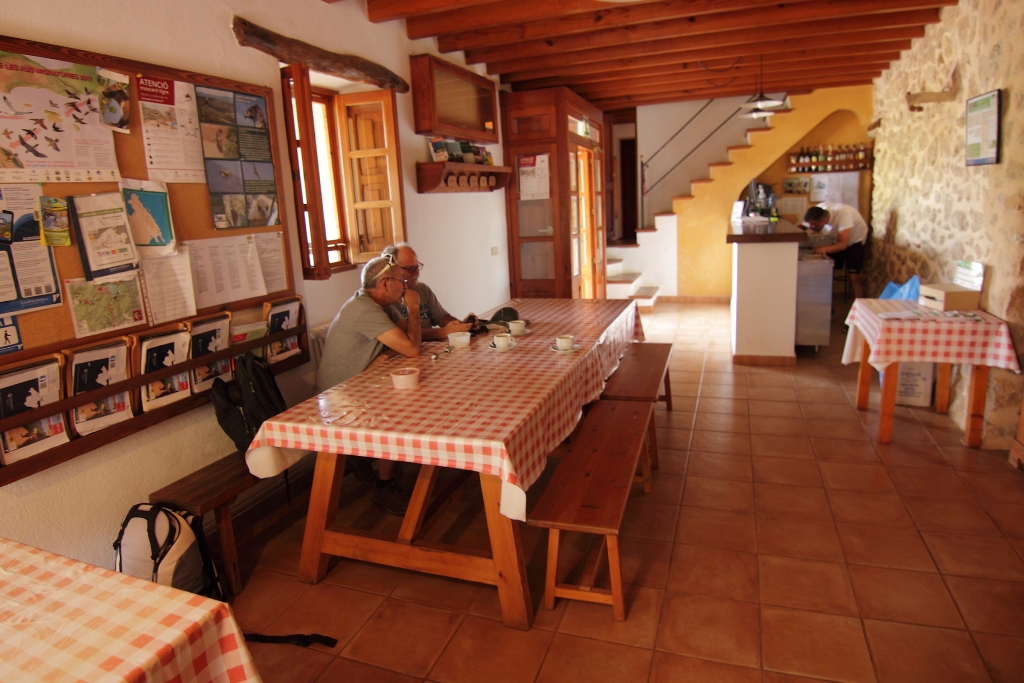 Interior del refugi de Tossals Verds